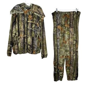 Longleaf Camo A/T Green 3-D Pattern Pullover Top and Pants Men's XL
